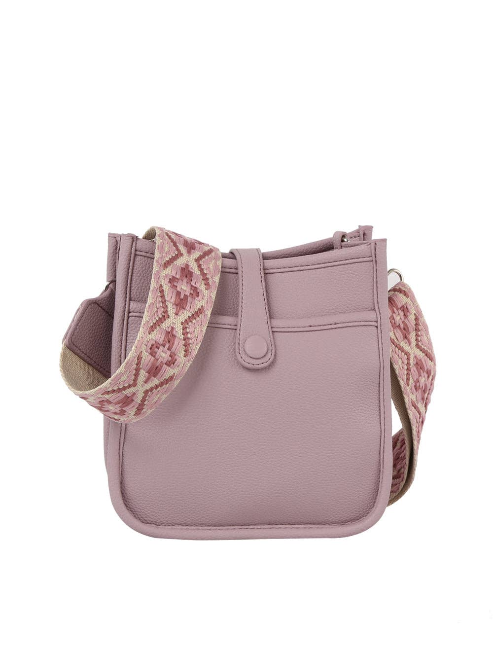 Leather Crossbody  with Strap