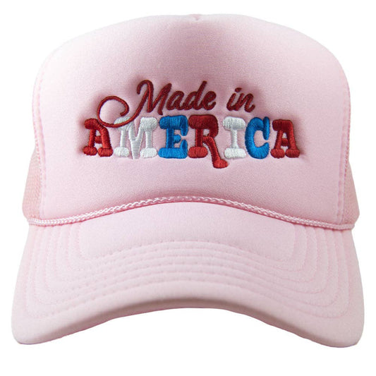 Pink Made in Am Trucker